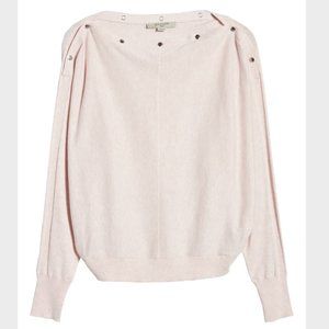 ALL SAINTS Elle studded boatneck sweater